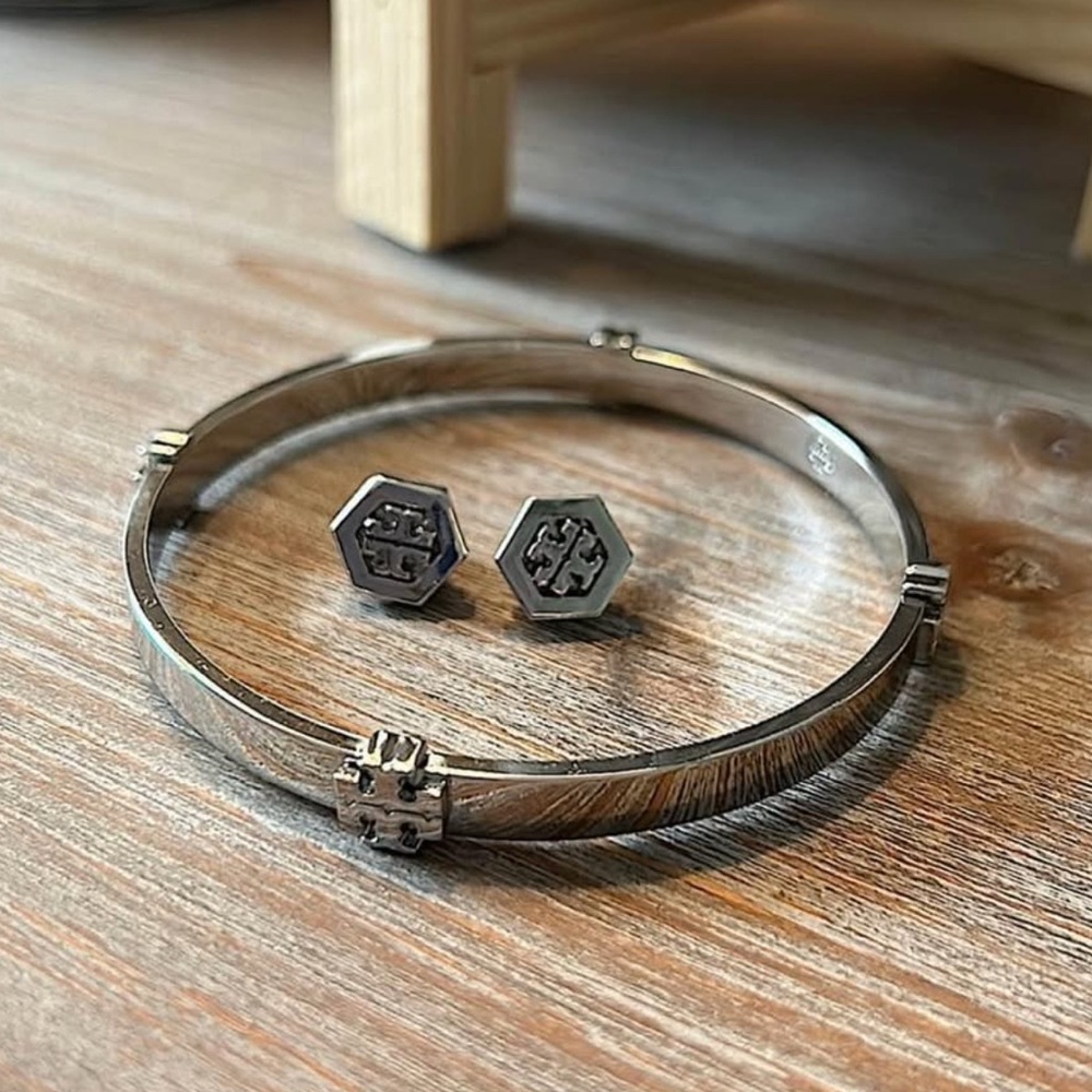 Tory Burch Earrings and Bracelet Set